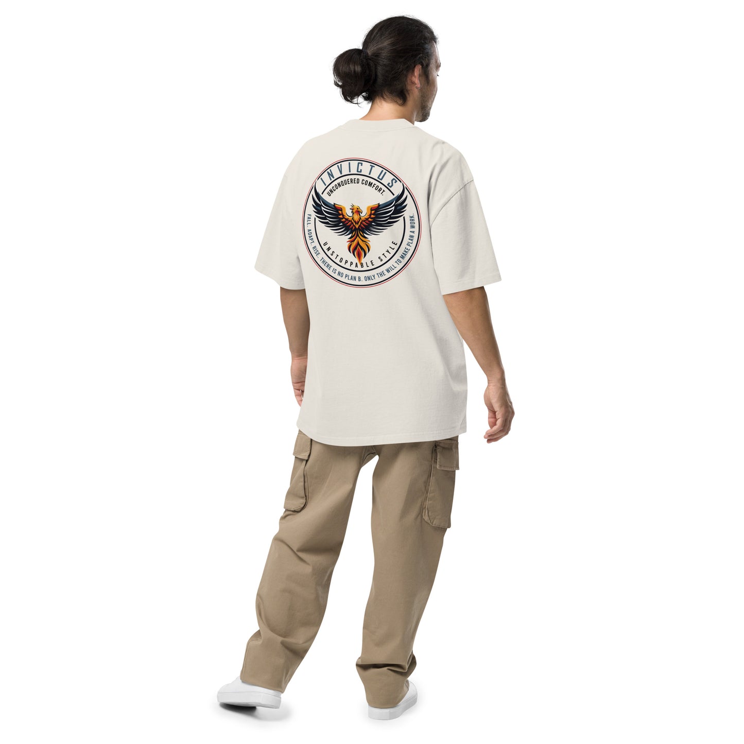 Oversized faded INVICTUS Tee