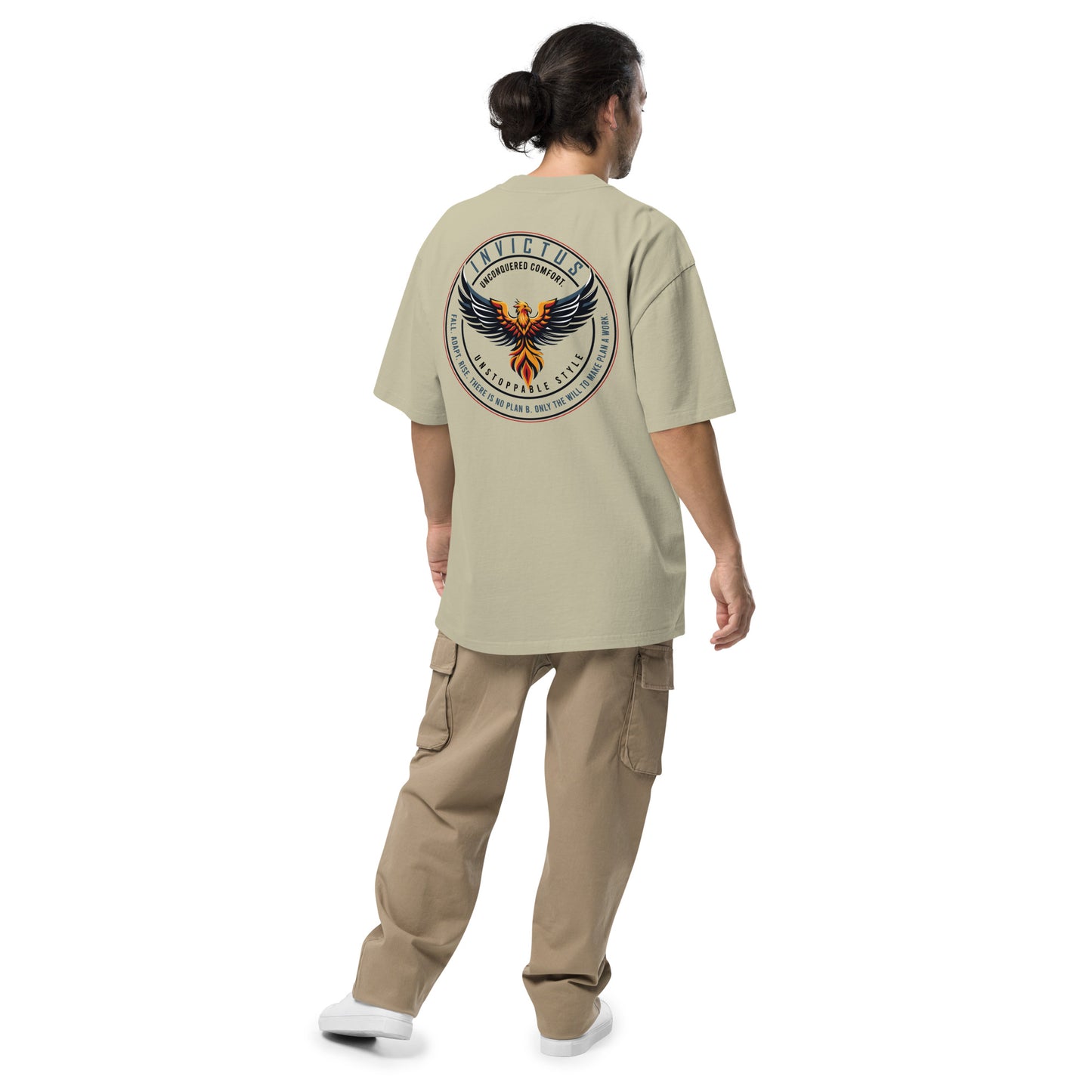 Oversized faded INVICTUS Tee