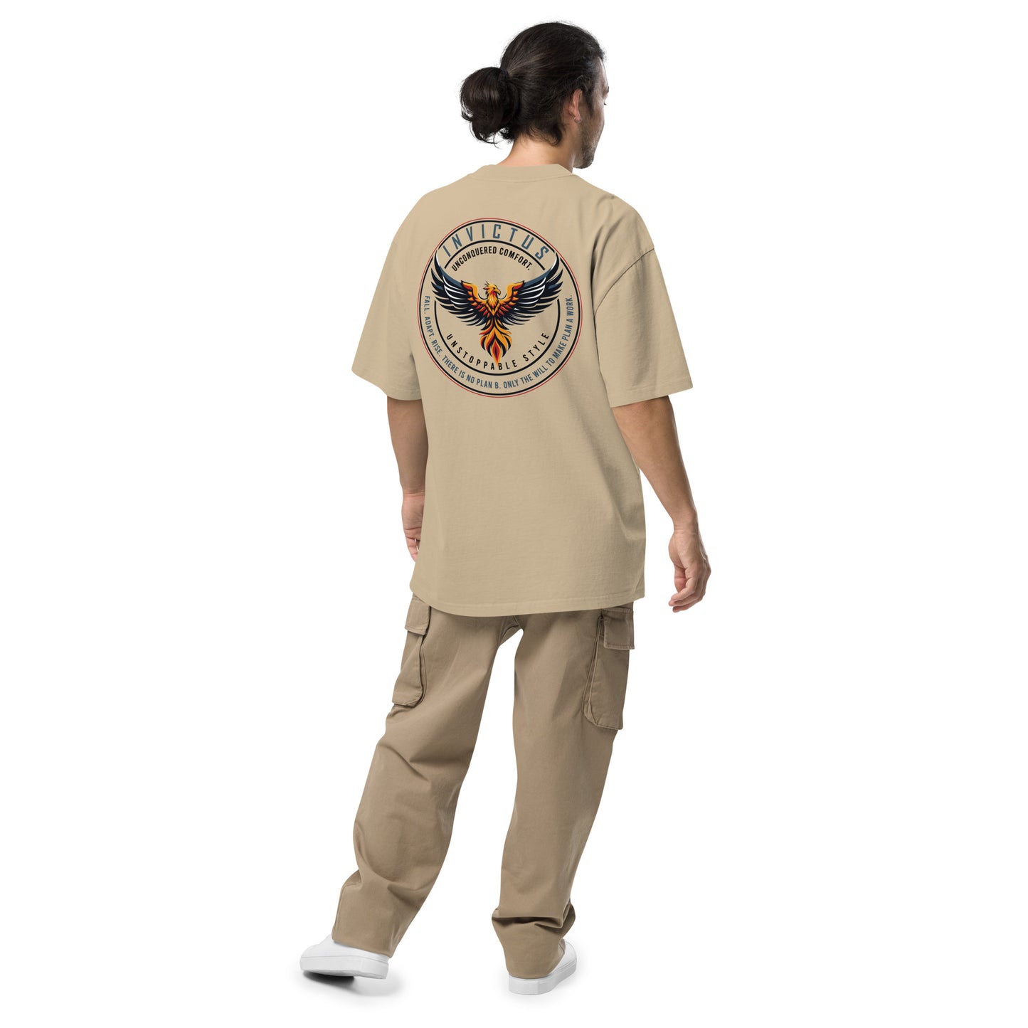 Oversized faded INVICTUS Tee